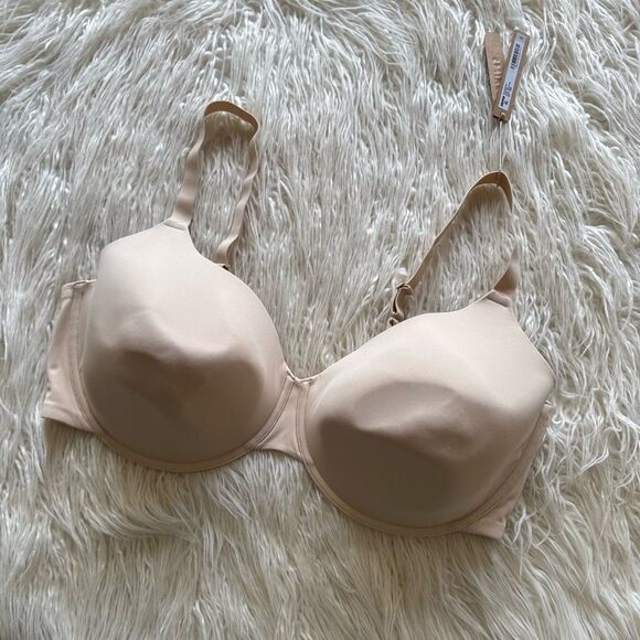 Skims Fits Everybody T-Shirt Bra Sand Size 44DDD - Picture 3 of 11